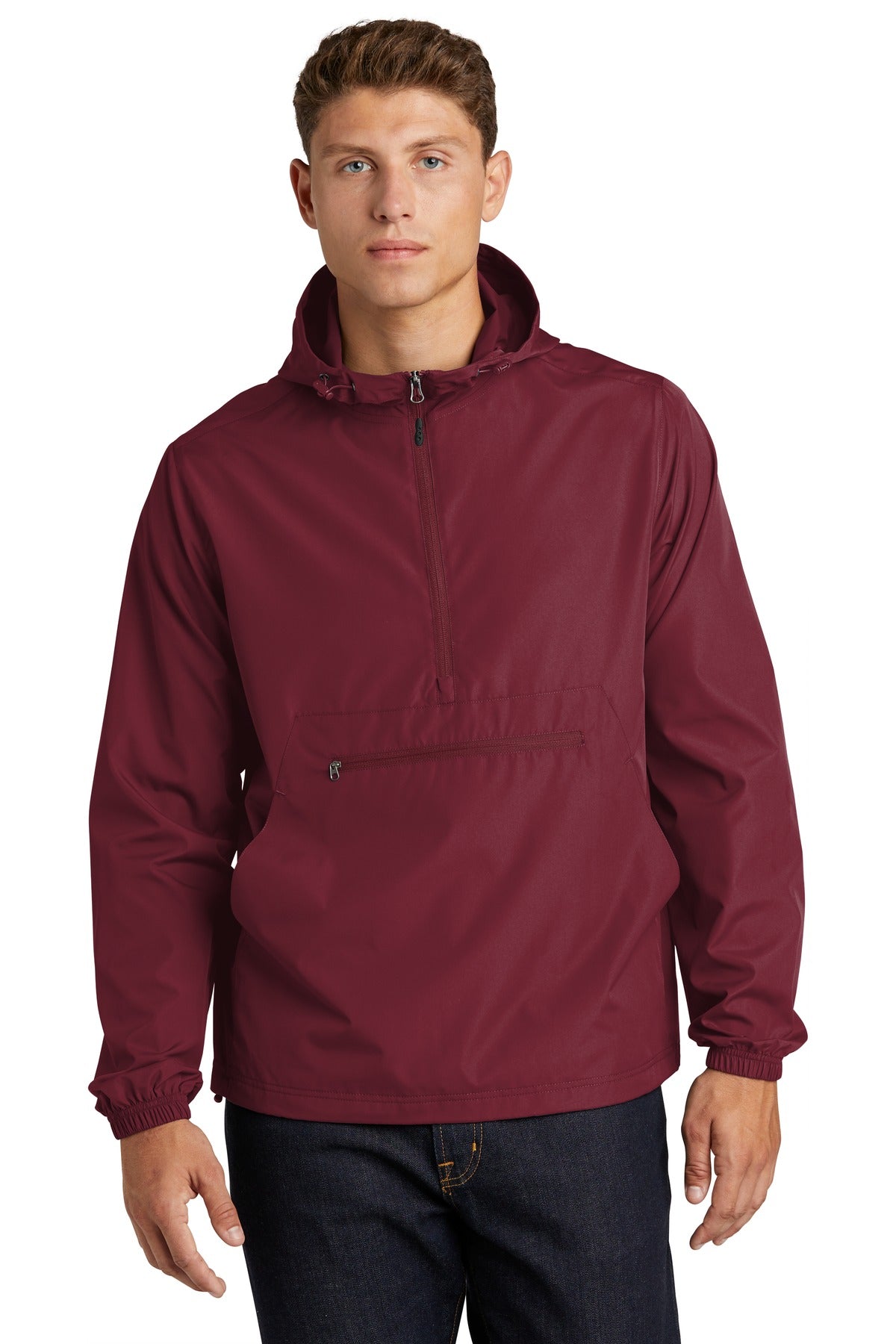 Sport-Tek ? Packable Anorak. JST66