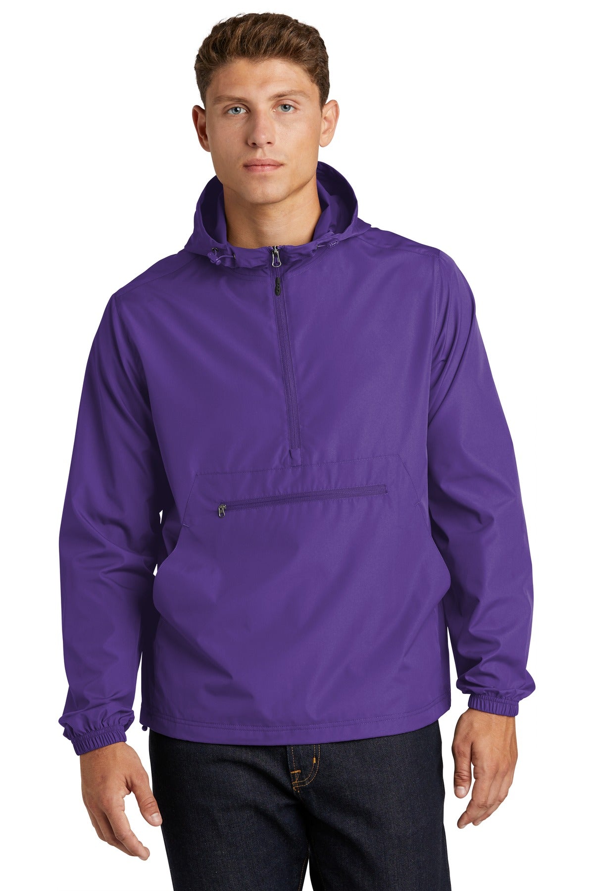 Sport-Tek ? Packable Anorak. JST66