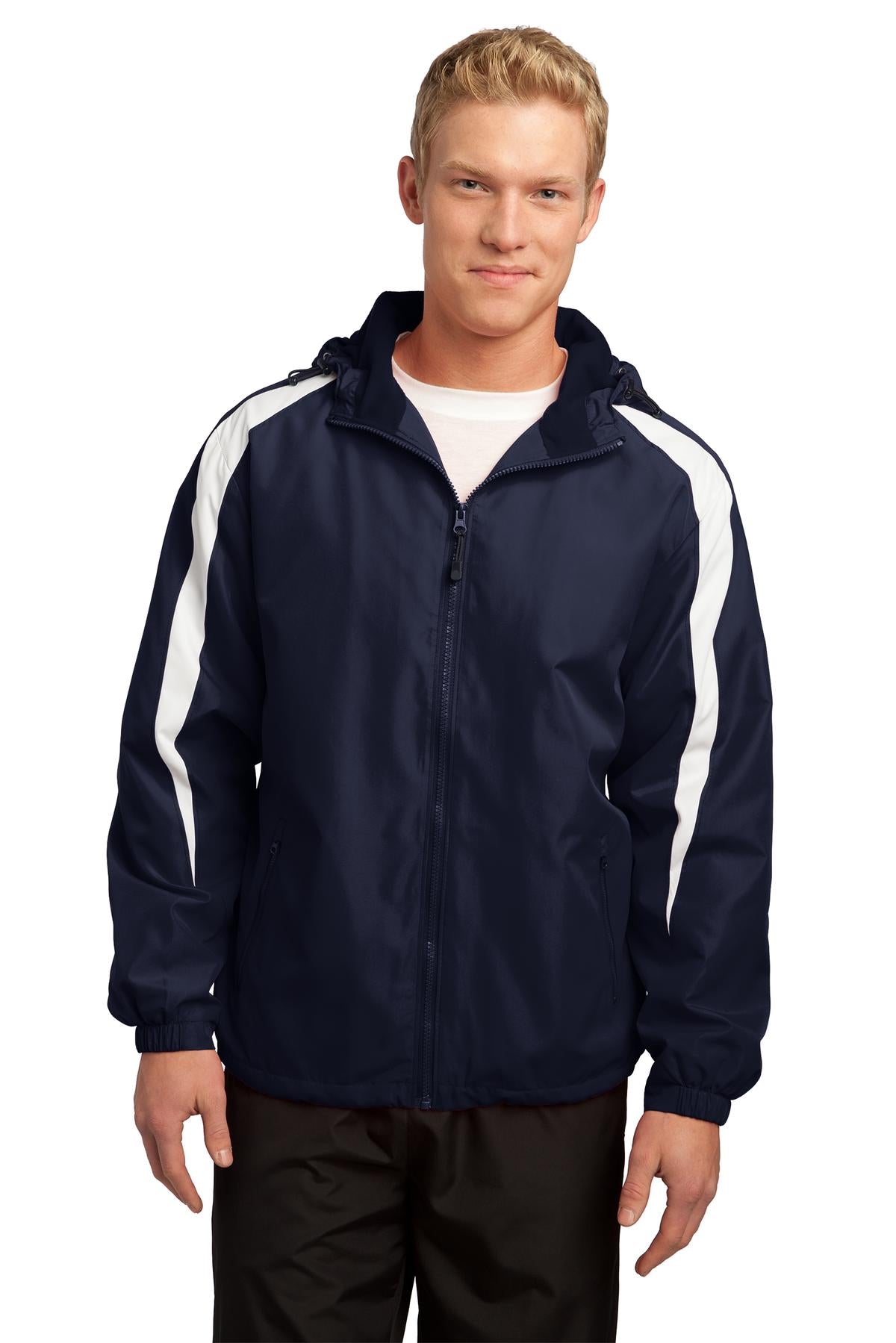 Sport-Tek? Fleece-Lined Colorblock Jacket. JST81