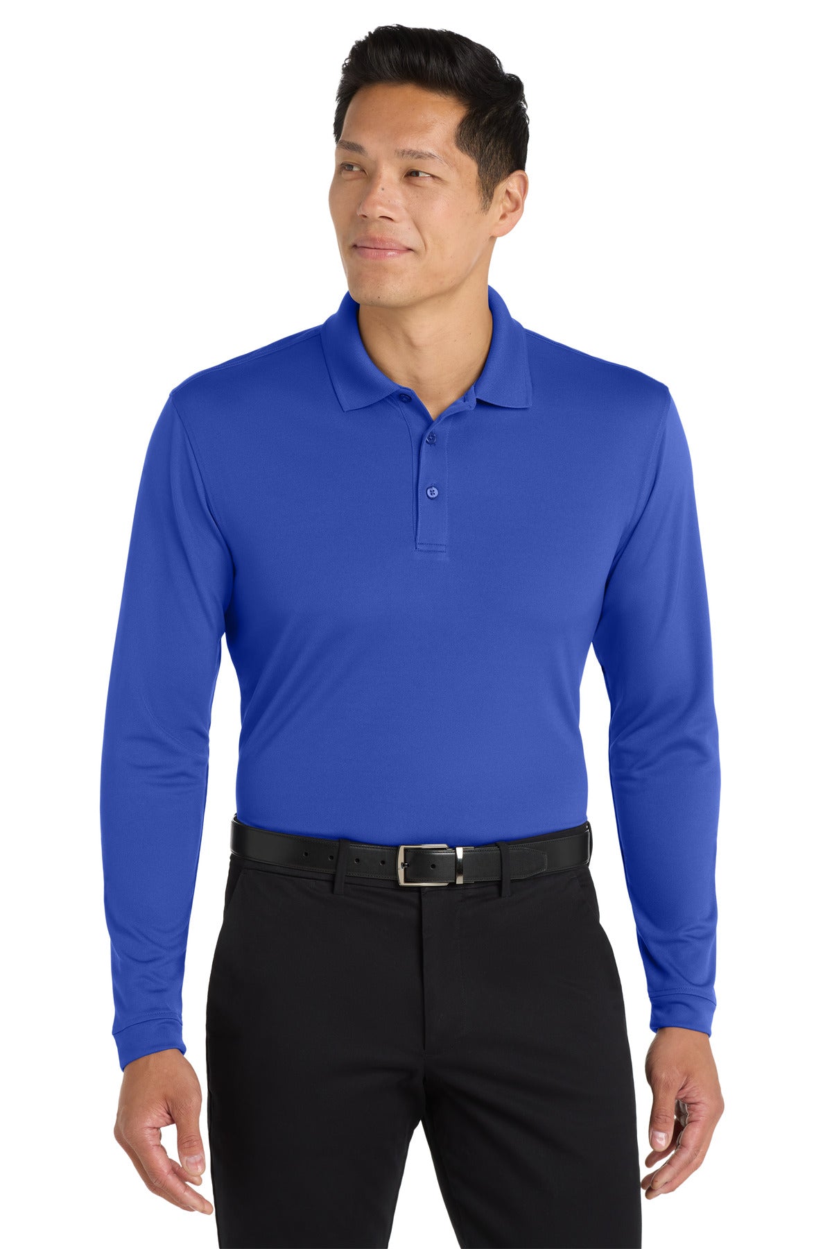 Port Authority ? Dry Zone ? UV Micro-Mesh Long Sleeve Polo K110LS