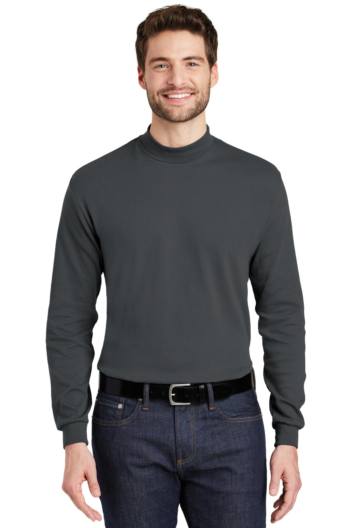 Port Authority? Interlock Knit Mock Turtleneck.  K321