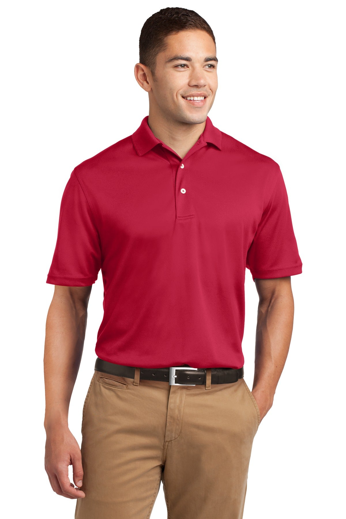 Sport-Tek? Tall Dri-Mesh? Polo. TK469