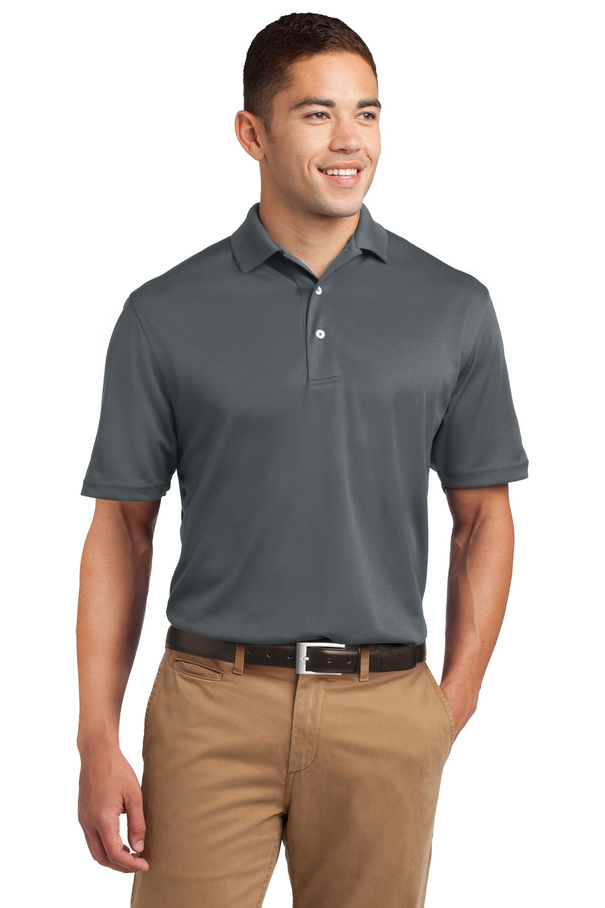 Sport-Tek? Tall Dri-Mesh? Polo. TK469