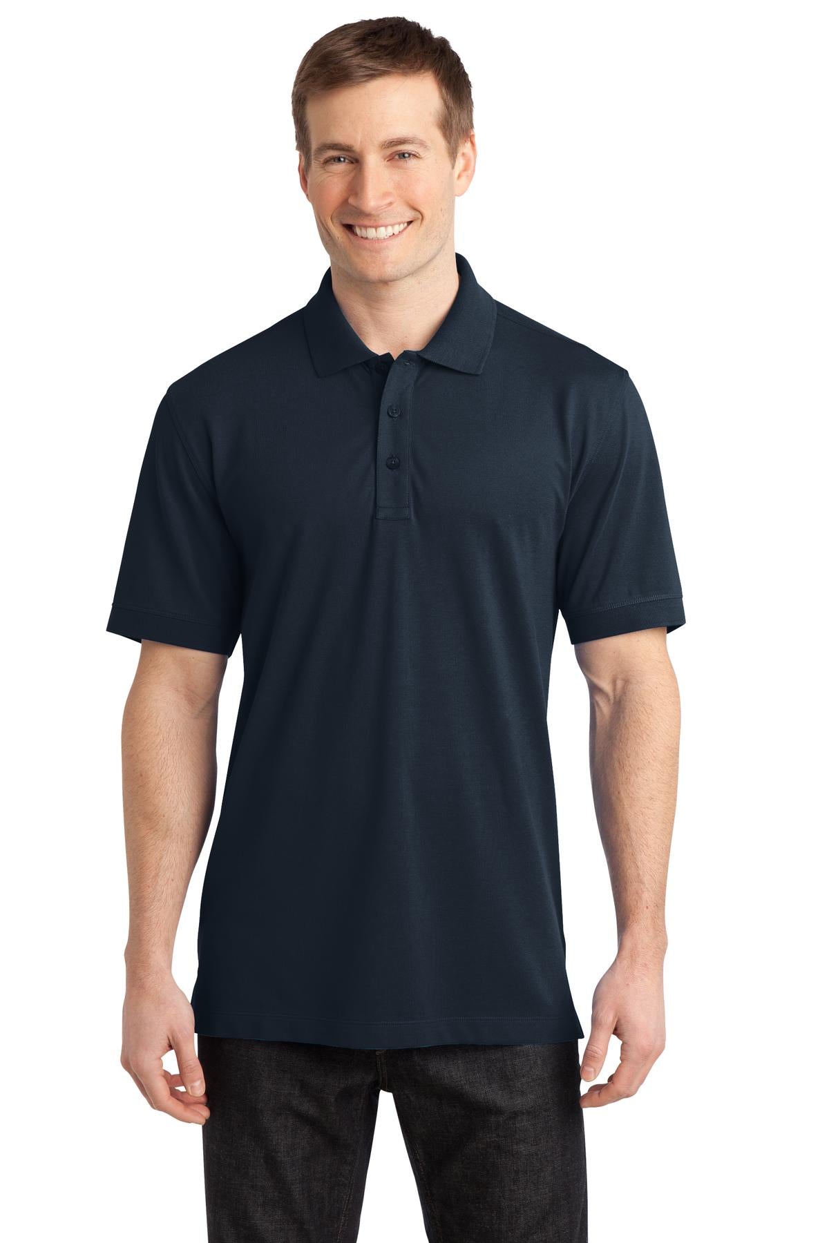 Port Authority? Stretch Pique Polo. K555