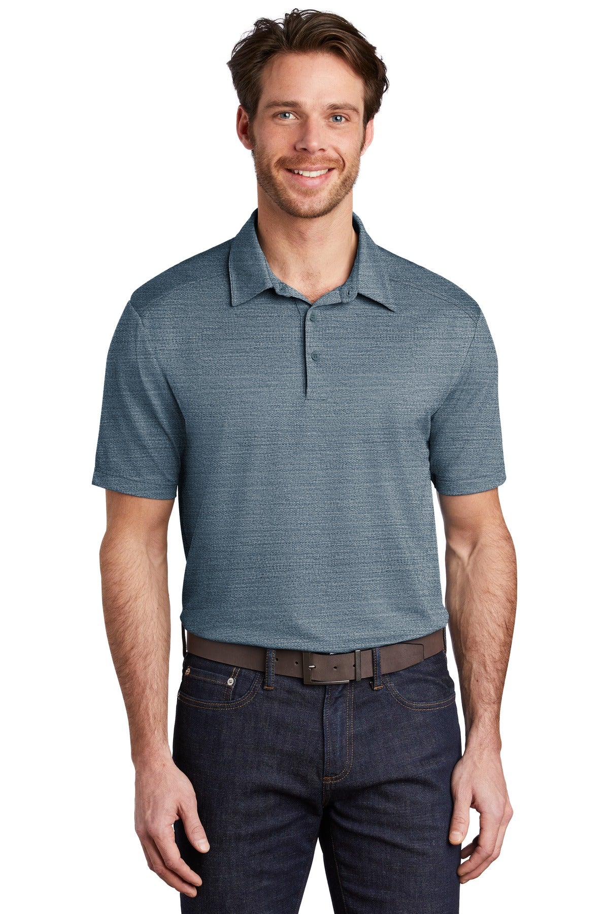 Port Authority ? Stretch Heather Polo K583