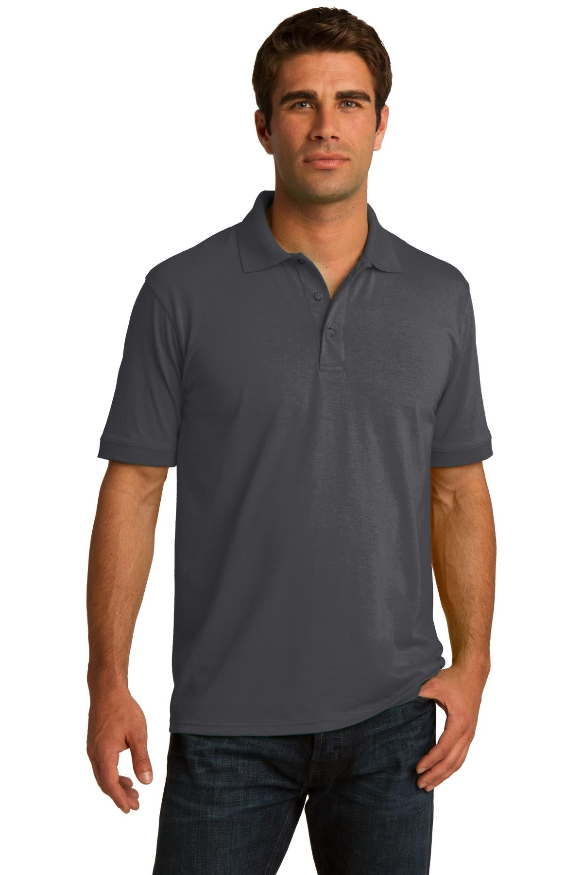 Port & Company? Tall Core Blend Jersey Knit Polo. KP55T