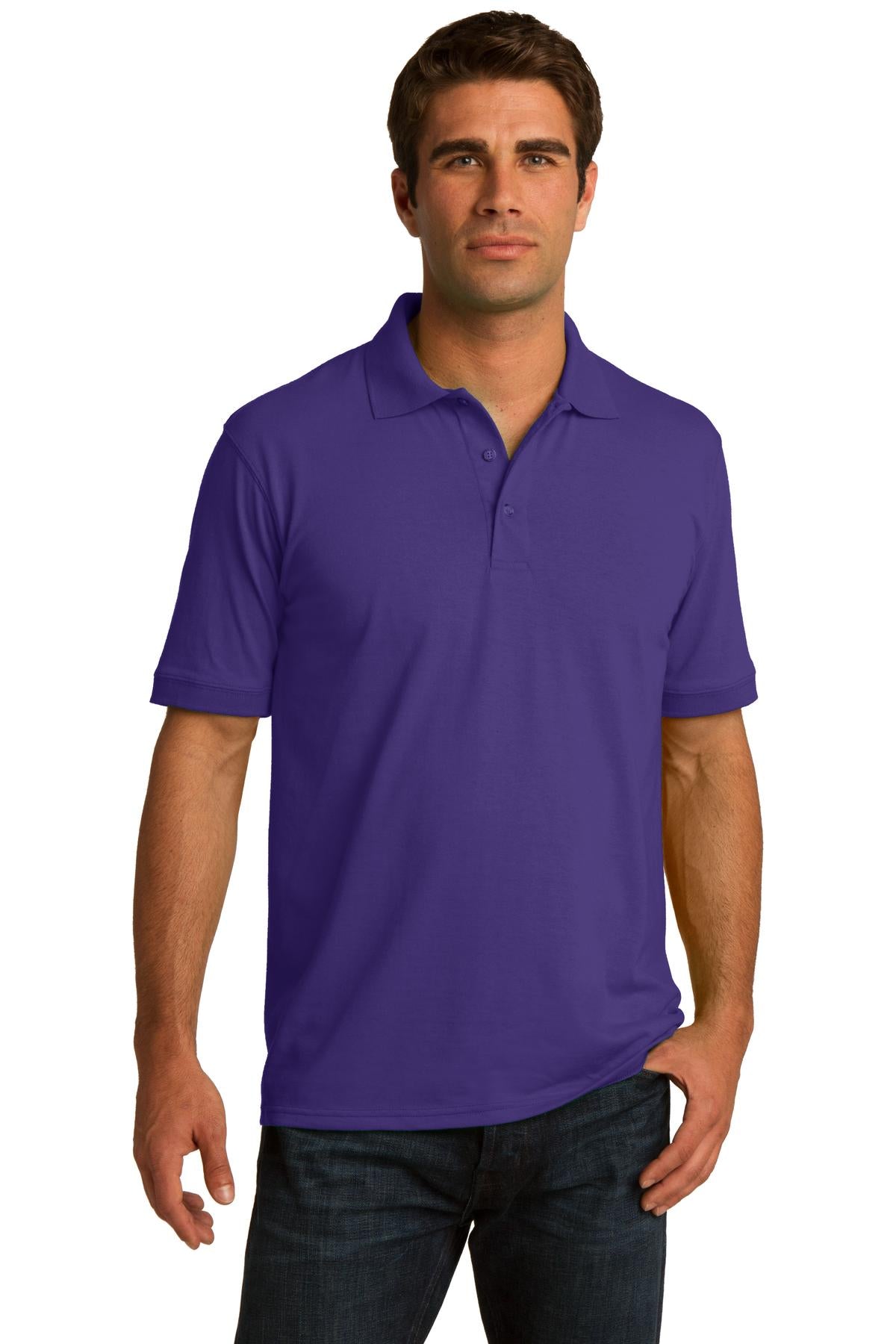 Port & Company? Tall Core Blend Jersey Knit Polo. KP55T