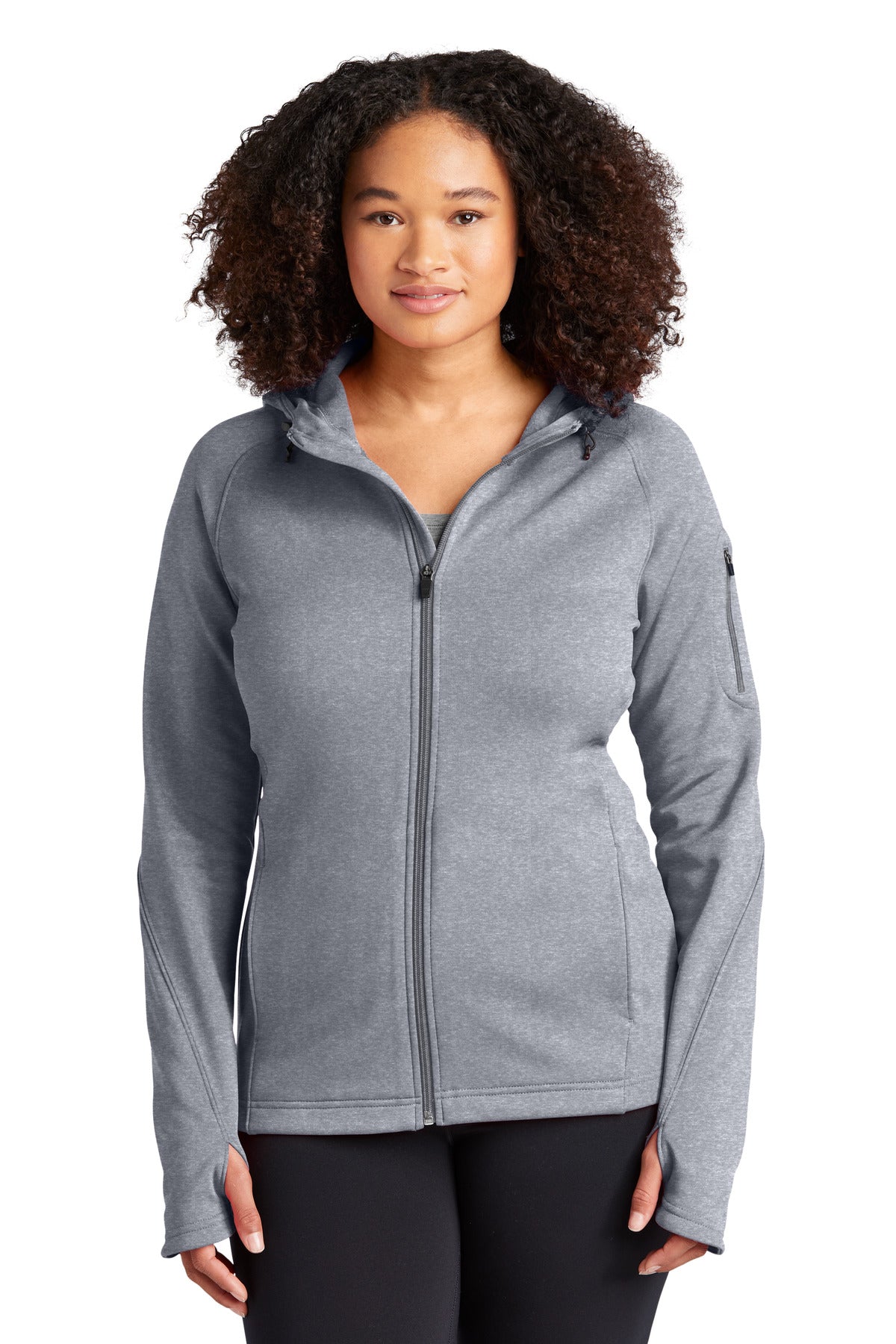 Sport-Tek? Women's Tech Fleece Full-Zip Hooded Jacket. L248