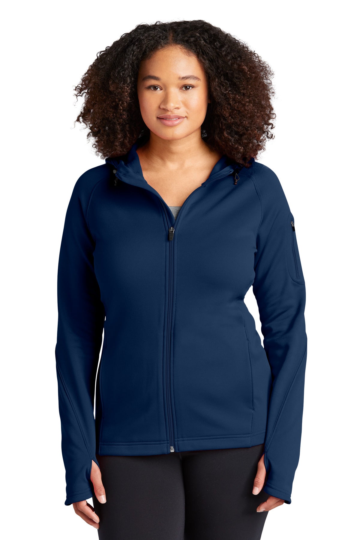 Sport-Tek? Women's Tech Fleece Full-Zip Hooded Jacket. L248