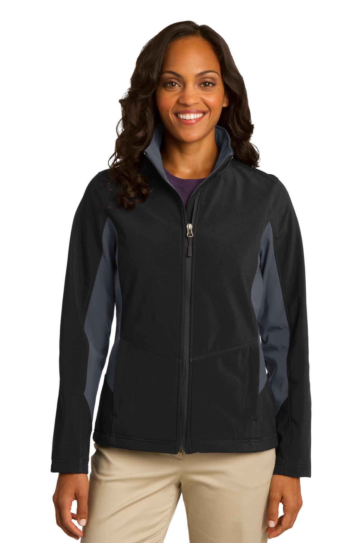 Port Authority? Women's Core Colorblock Soft Shell Jacket. L318