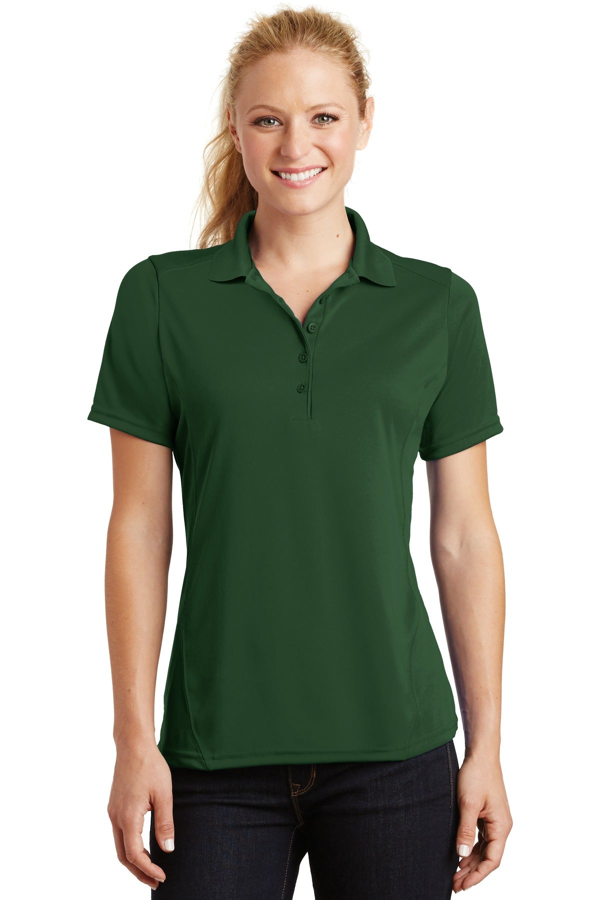 Sport-Tek? Women's Dry Zone? Raglan Accent Polo. L475