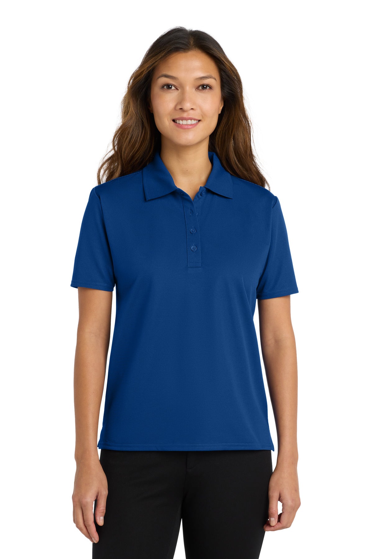 Port Authority? Women's Dry Zone? Ottoman Polo.  L525