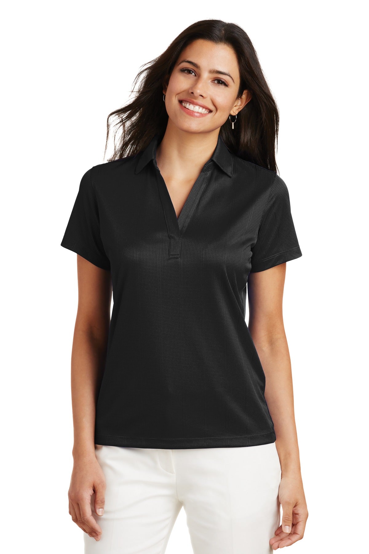 Port Authority? Women's Performance Fine Jacquard Polo. L528