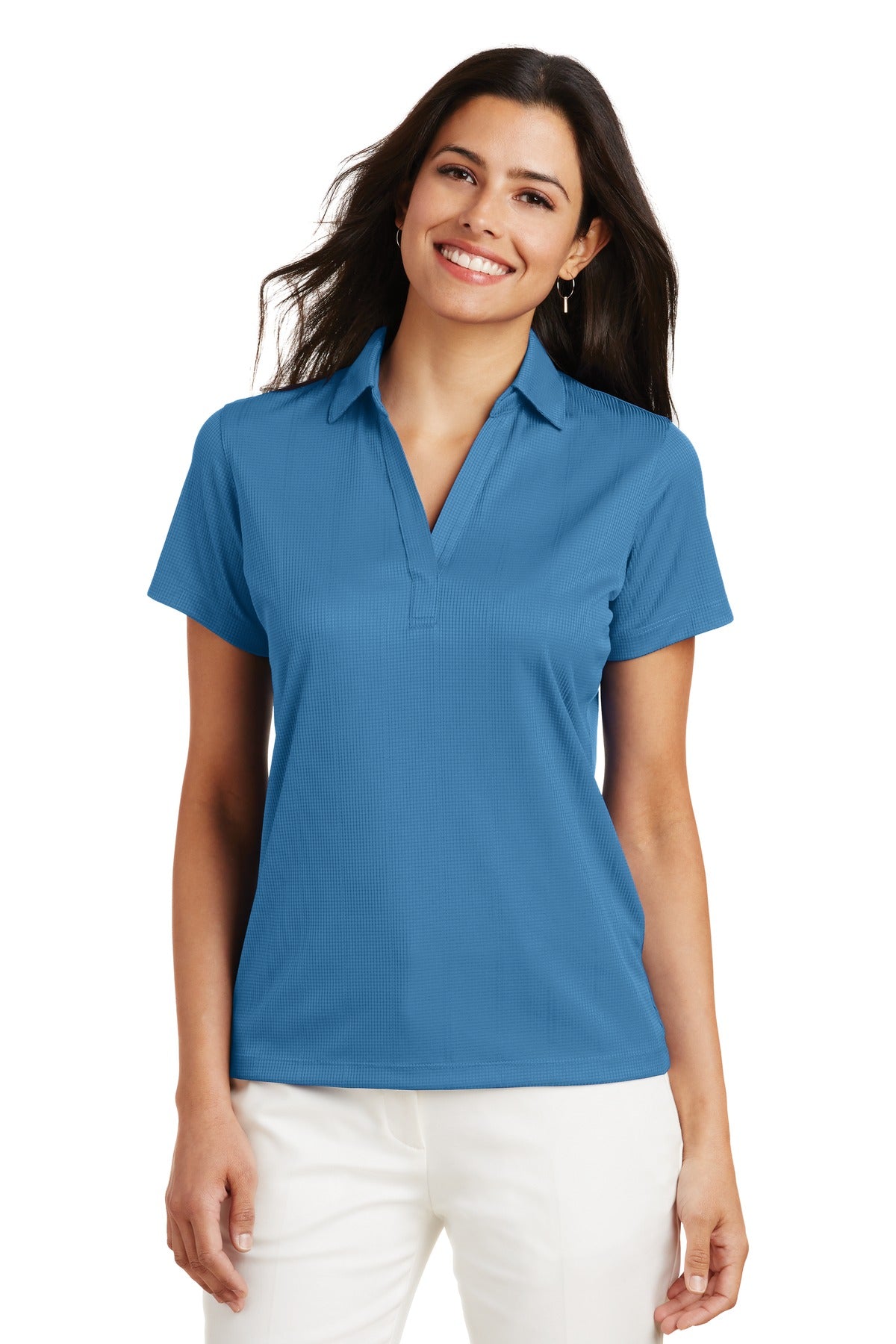 Port Authority? Women's Performance Fine Jacquard Polo. L528