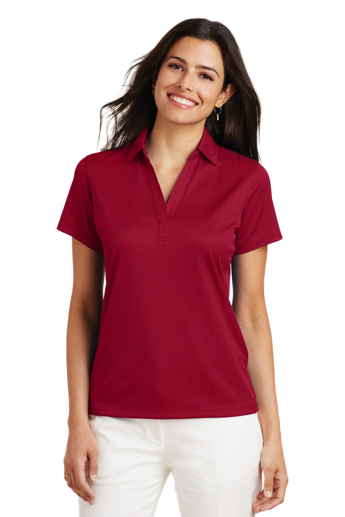 Port Authority? Women's Performance Fine Jacquard Polo. L528