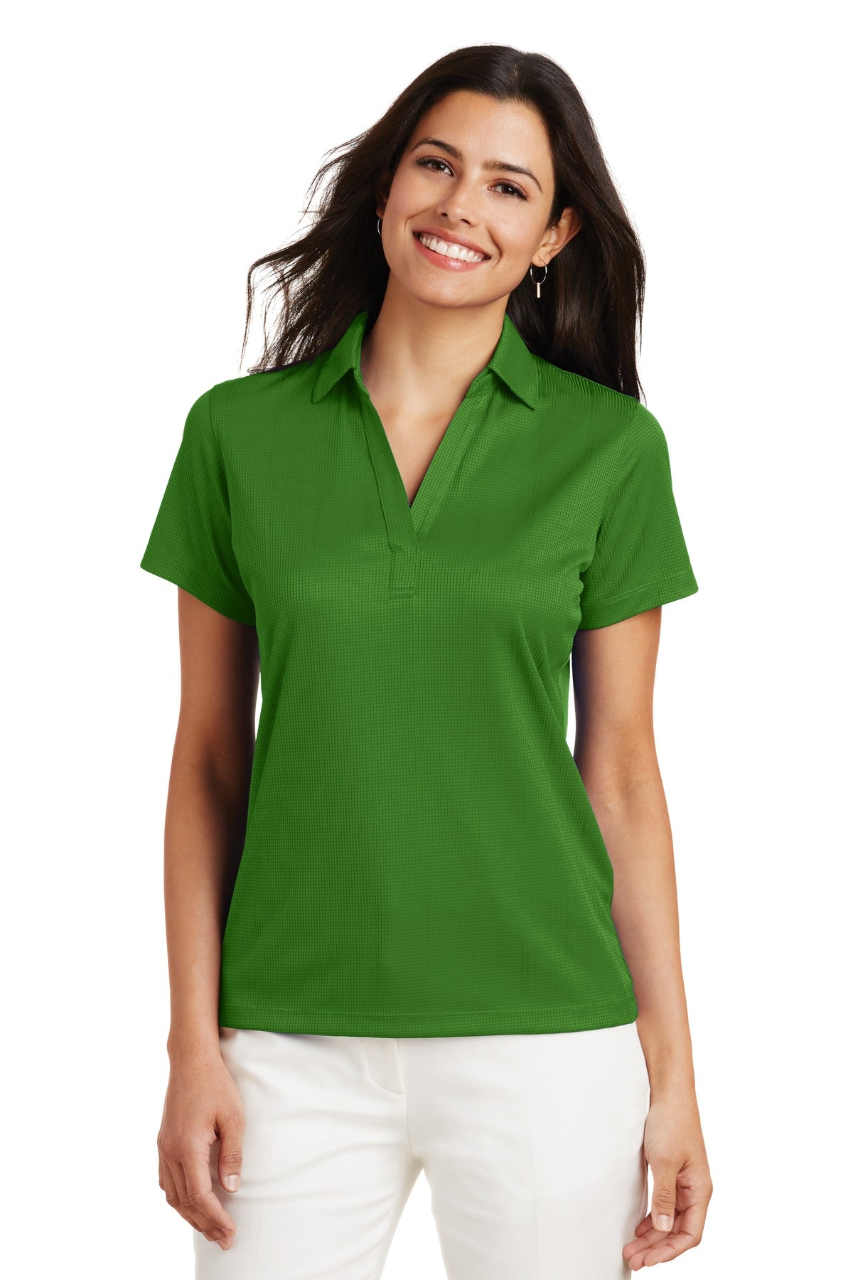 Port Authority? Women's Performance Fine Jacquard Polo. L528