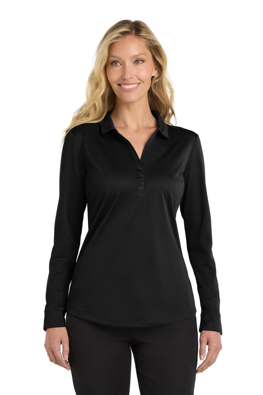 Port Authority ? Women's Silk Touch ?  Performance Long Sleeve Polo. L540LS