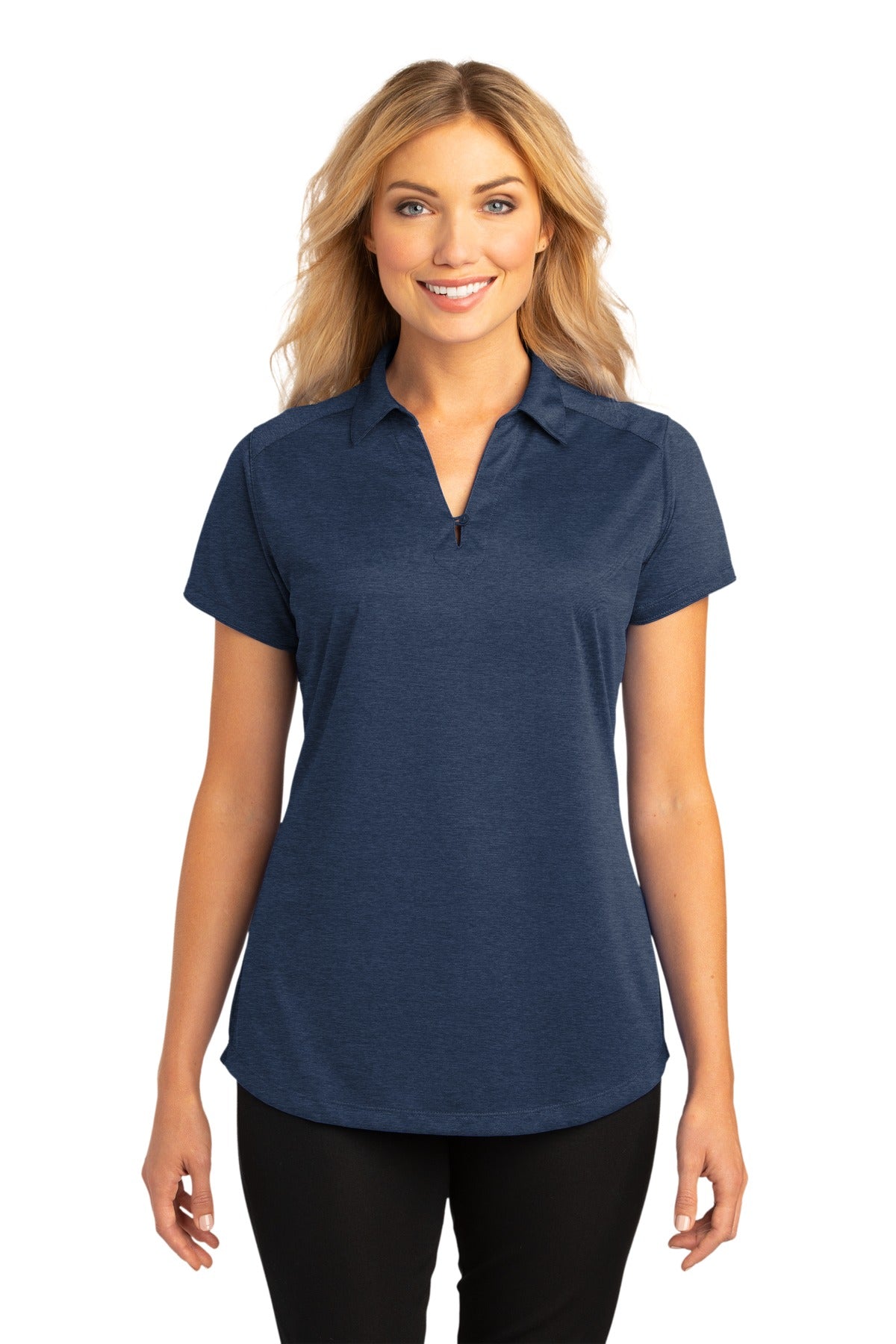 Port Authority? Women's Digi Heather Performance Polo. L574