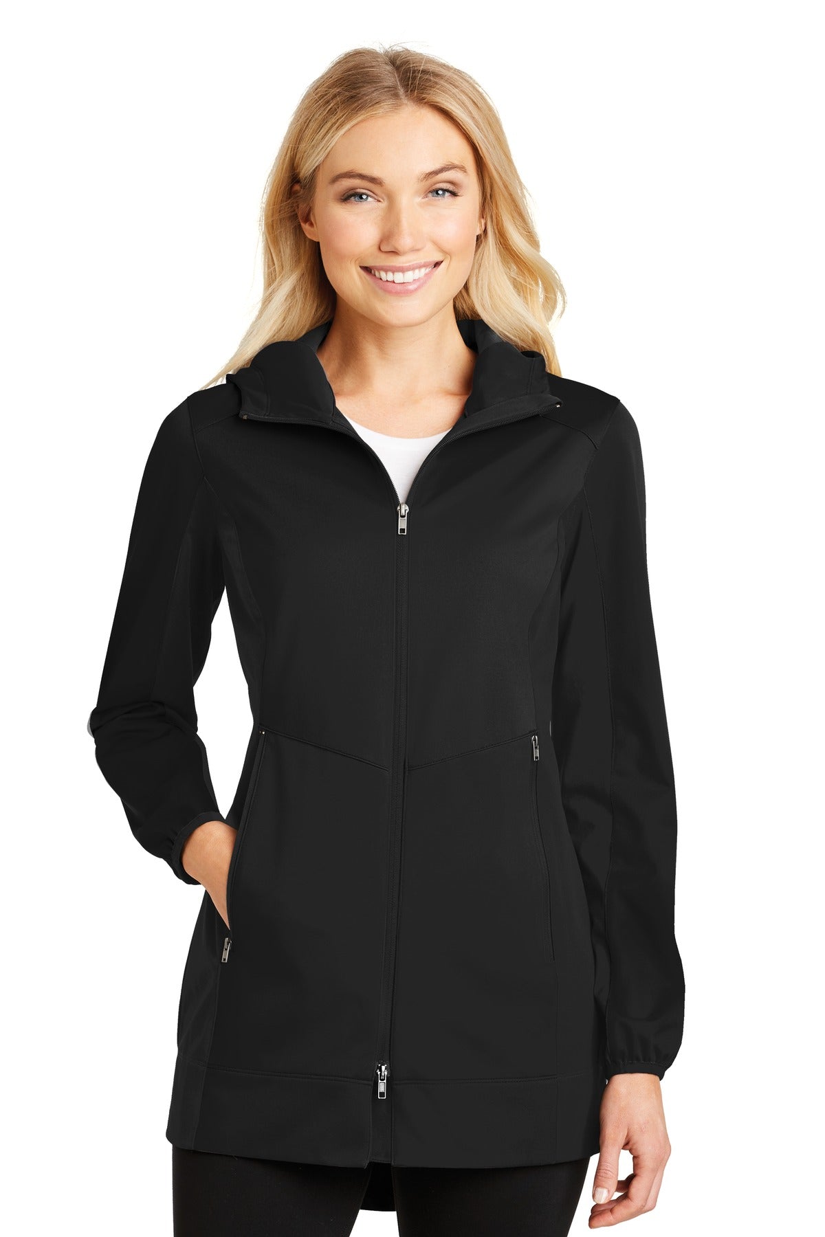 Port Authority? Women's Active Hooded Soft Shell Jacket. L719