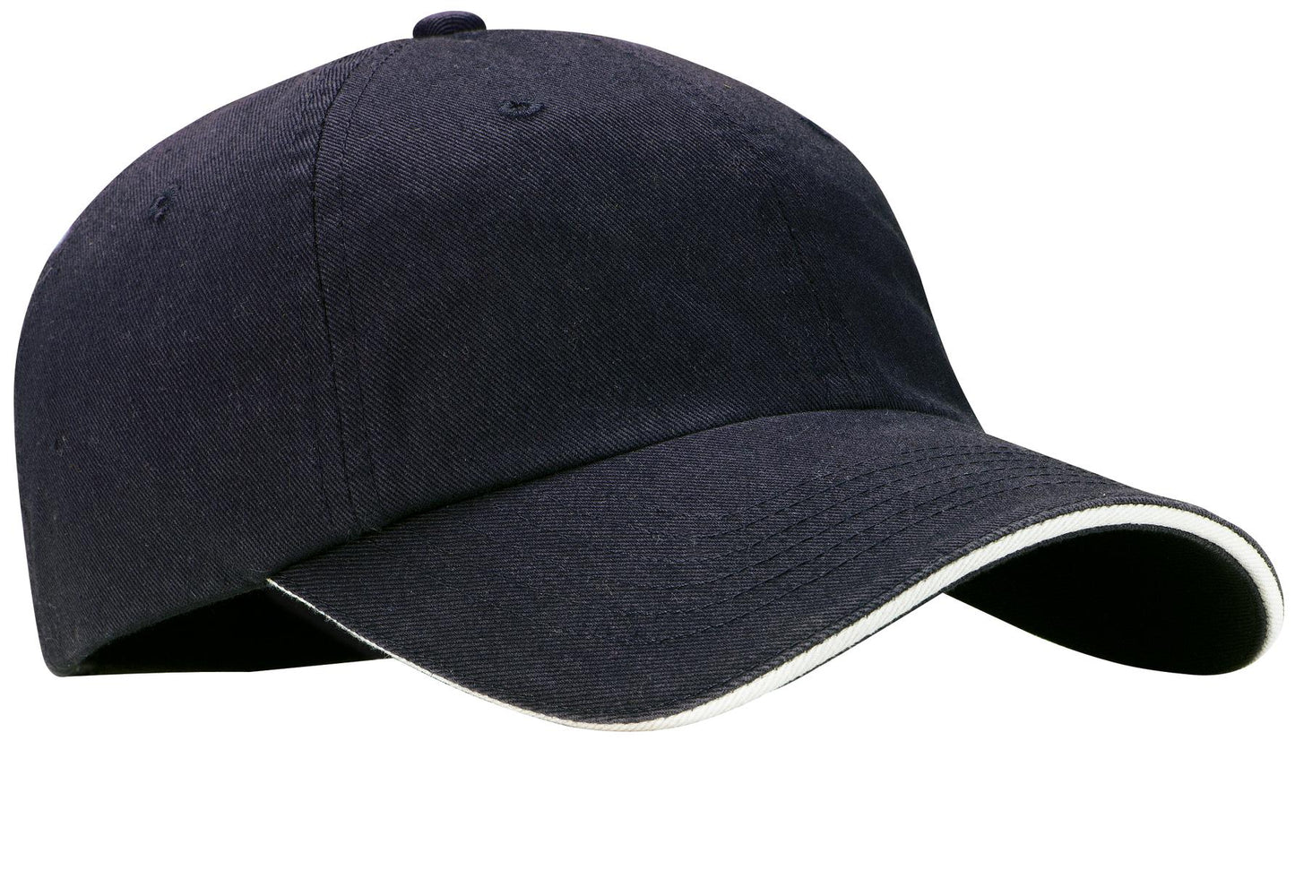 Port Authority? Sandwich Bill Cap with Striped Closure.  C830