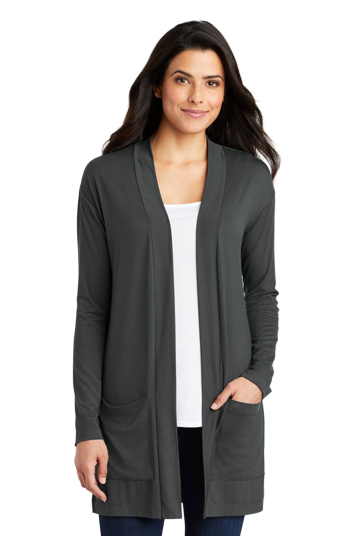 Port Authority ? Women's Concept Long Pocket Cardigan . LK5434