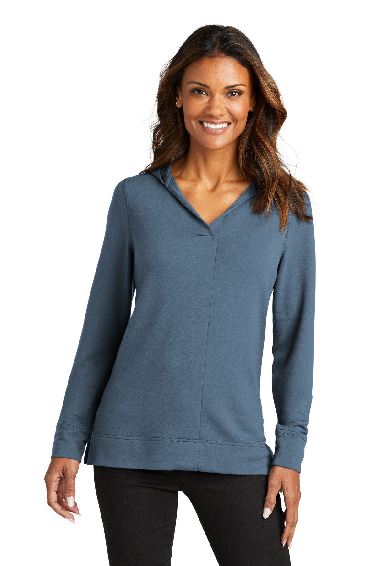 Port Authority? Women's Microterry Pullover Hoodie LK826