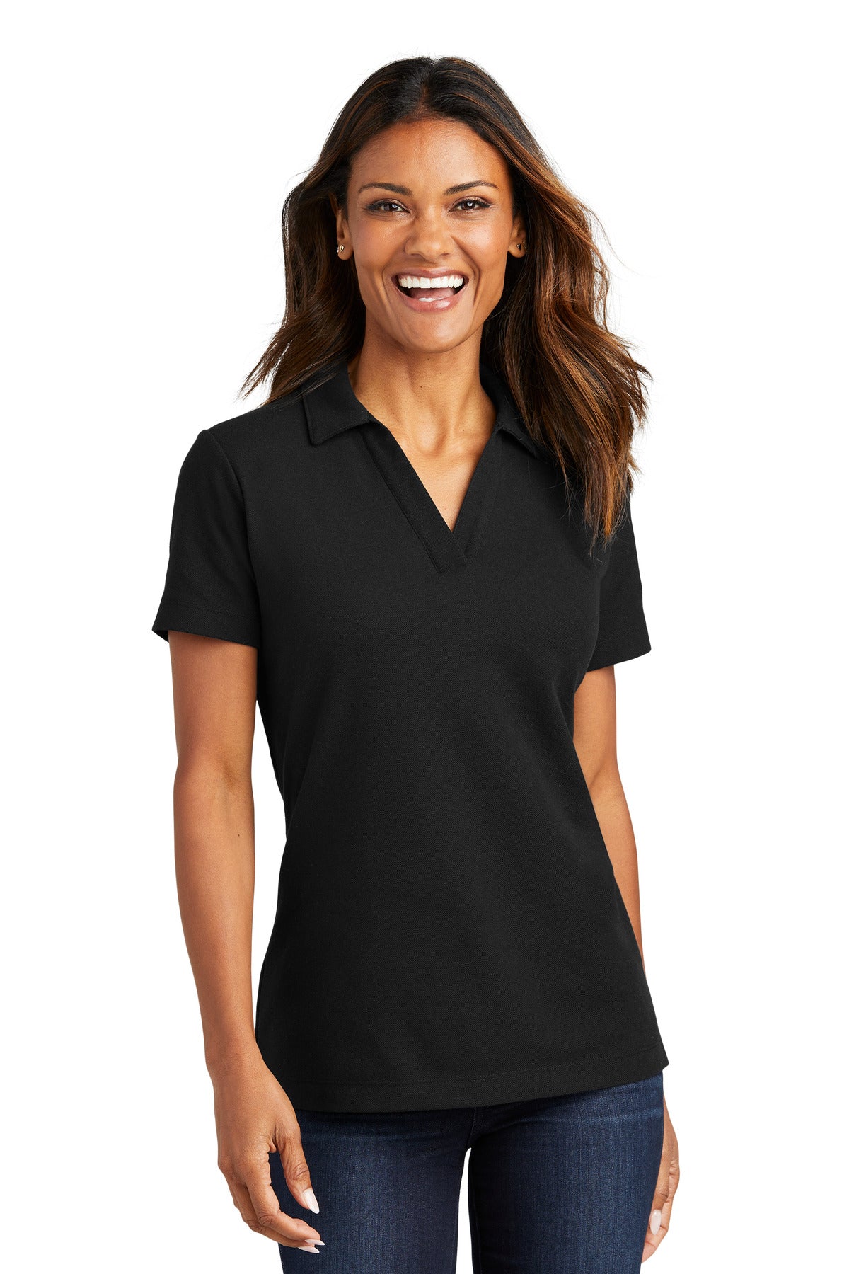 Port Authority? Women's C-FREE? Cotton Blend Pique Polo LK867