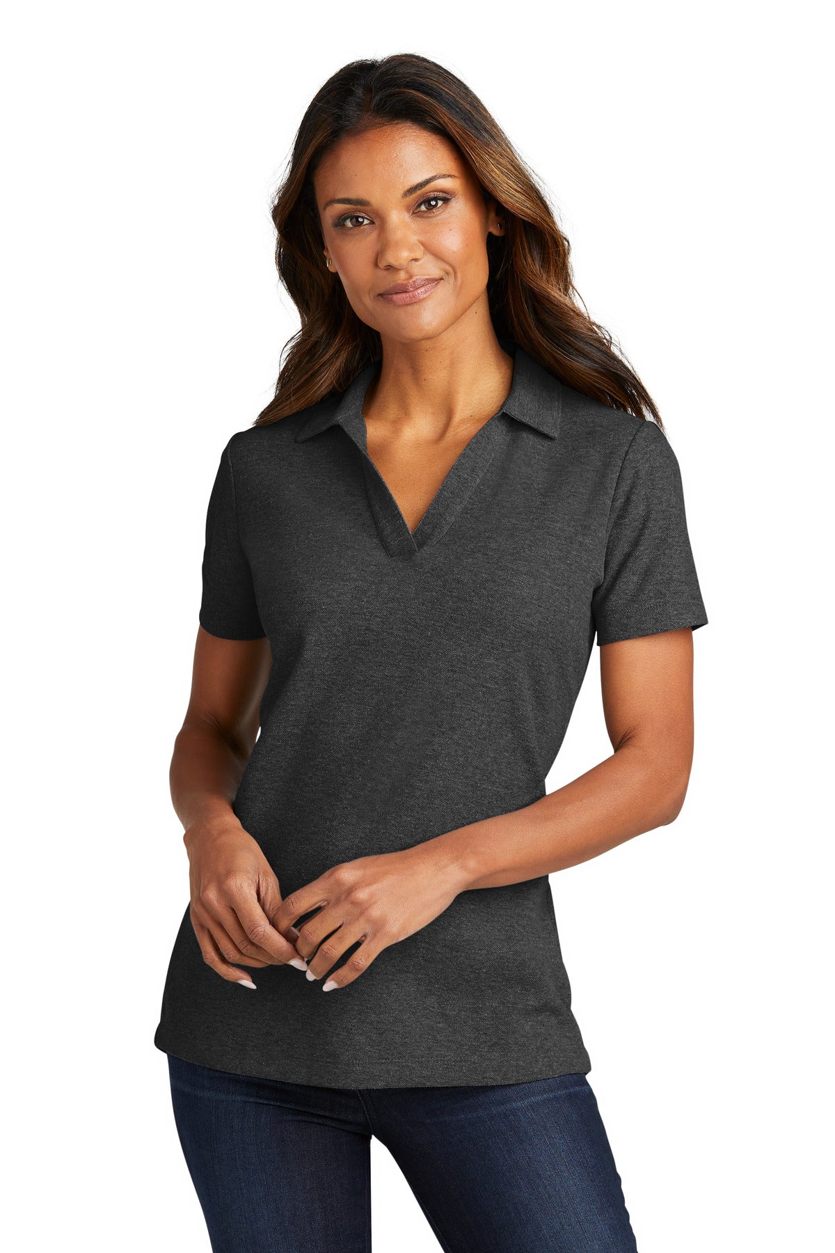 Port Authority? Women's C-FREE? Cotton Blend Pique Polo LK867