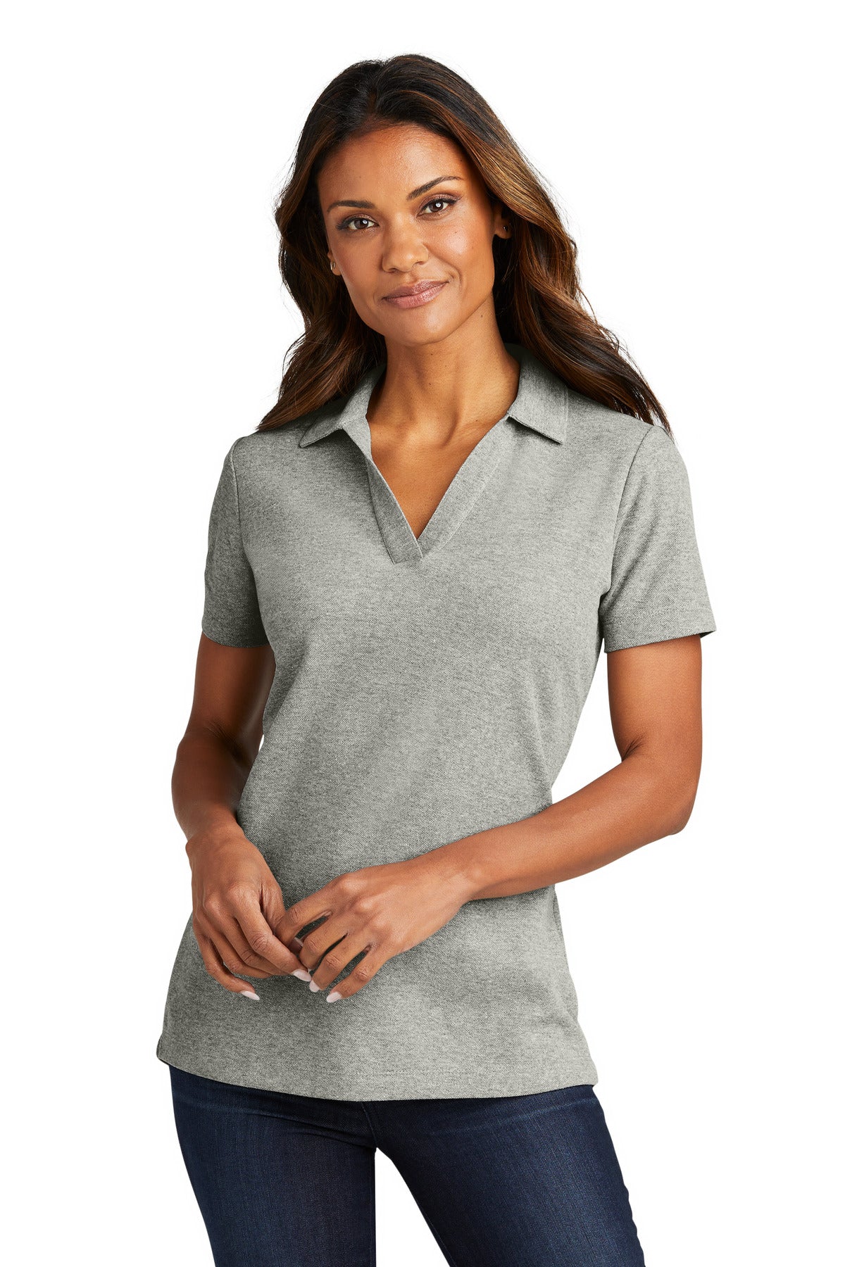 Port Authority? Women's C-FREE? Cotton Blend Pique Polo LK867