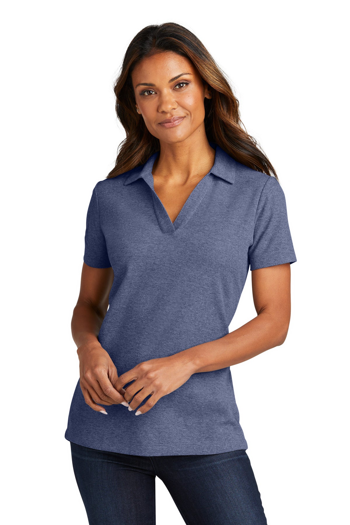 Port Authority? Women's C-FREE? Cotton Blend Pique Polo LK867