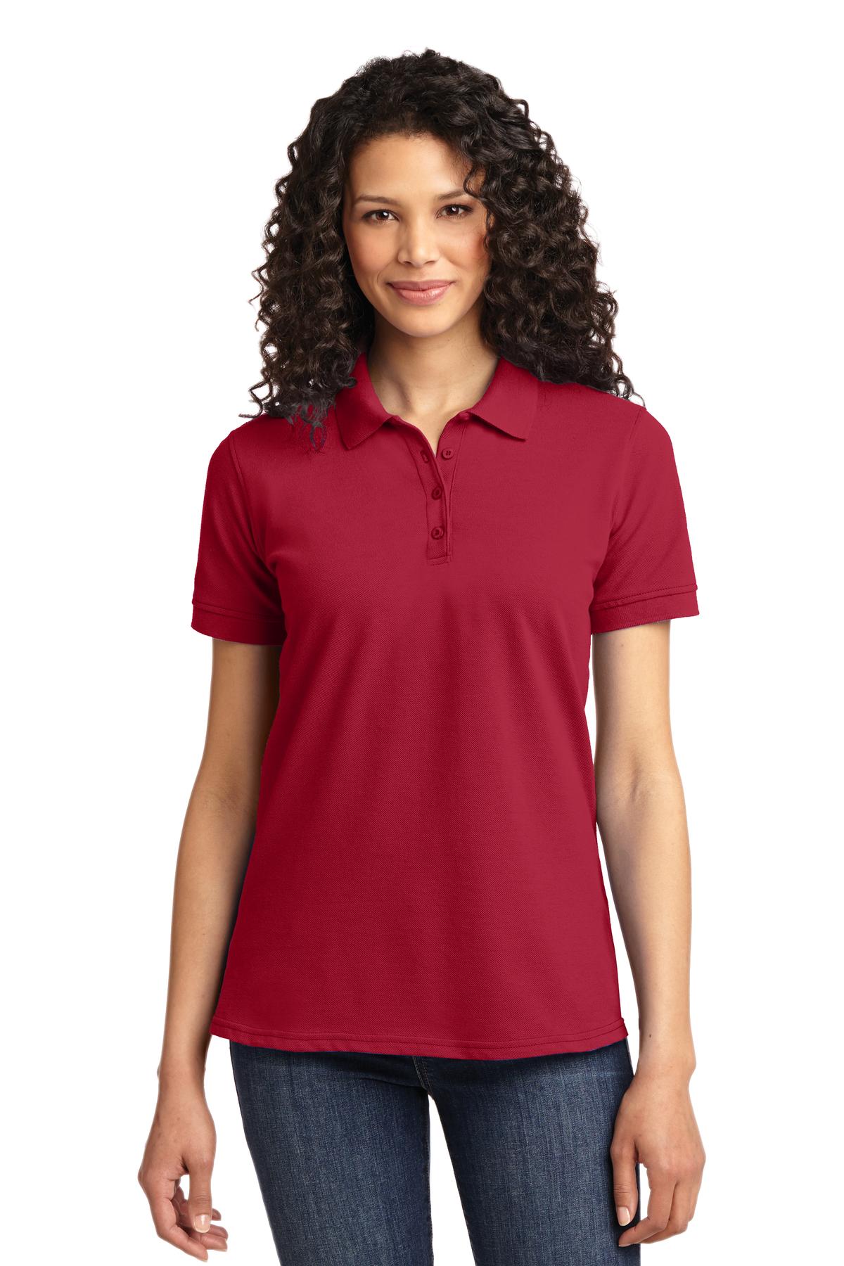 Port & Company? Women's Core Blend Pique Polo. LKP155