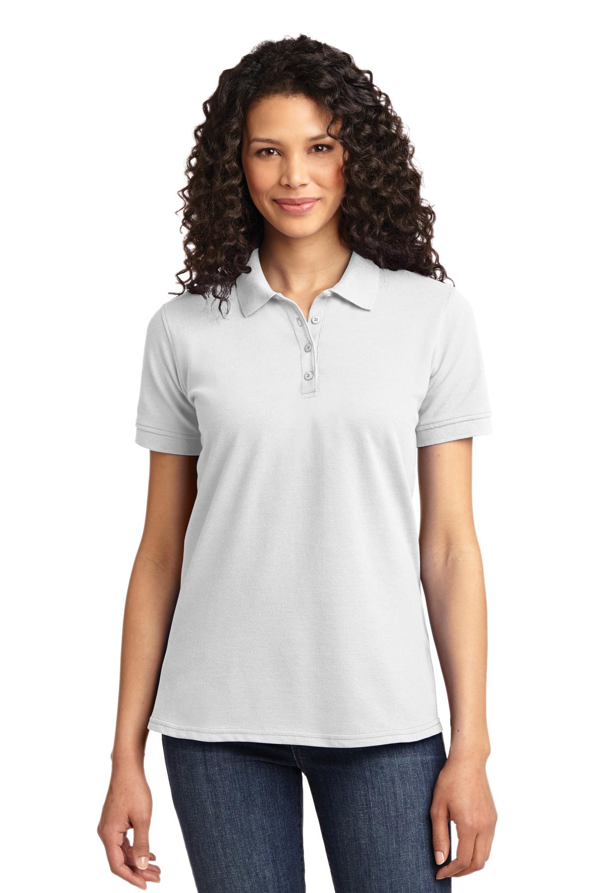 Port & Company? Women's Core Blend Pique Polo. LKP155