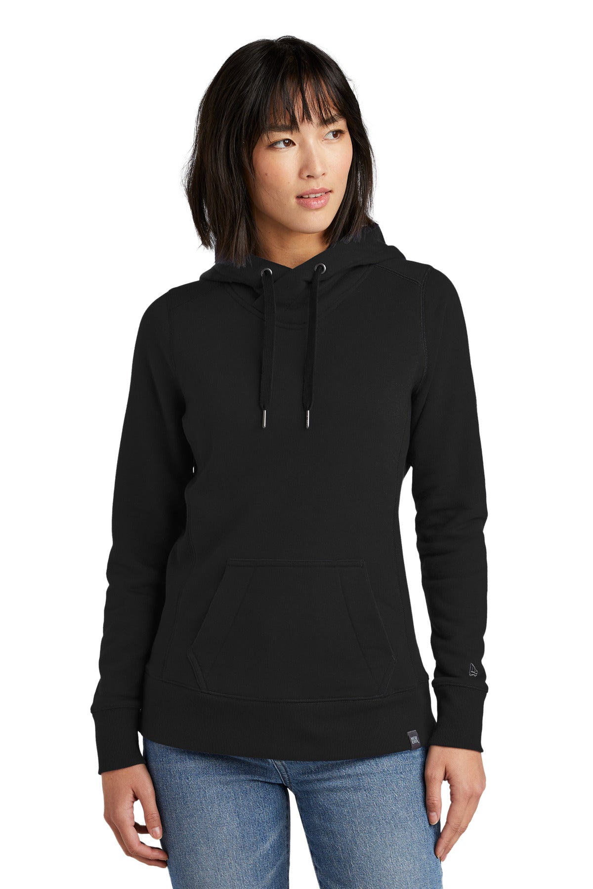 New Era ? Women's French Terry Pullover Hoodie. LNEA500