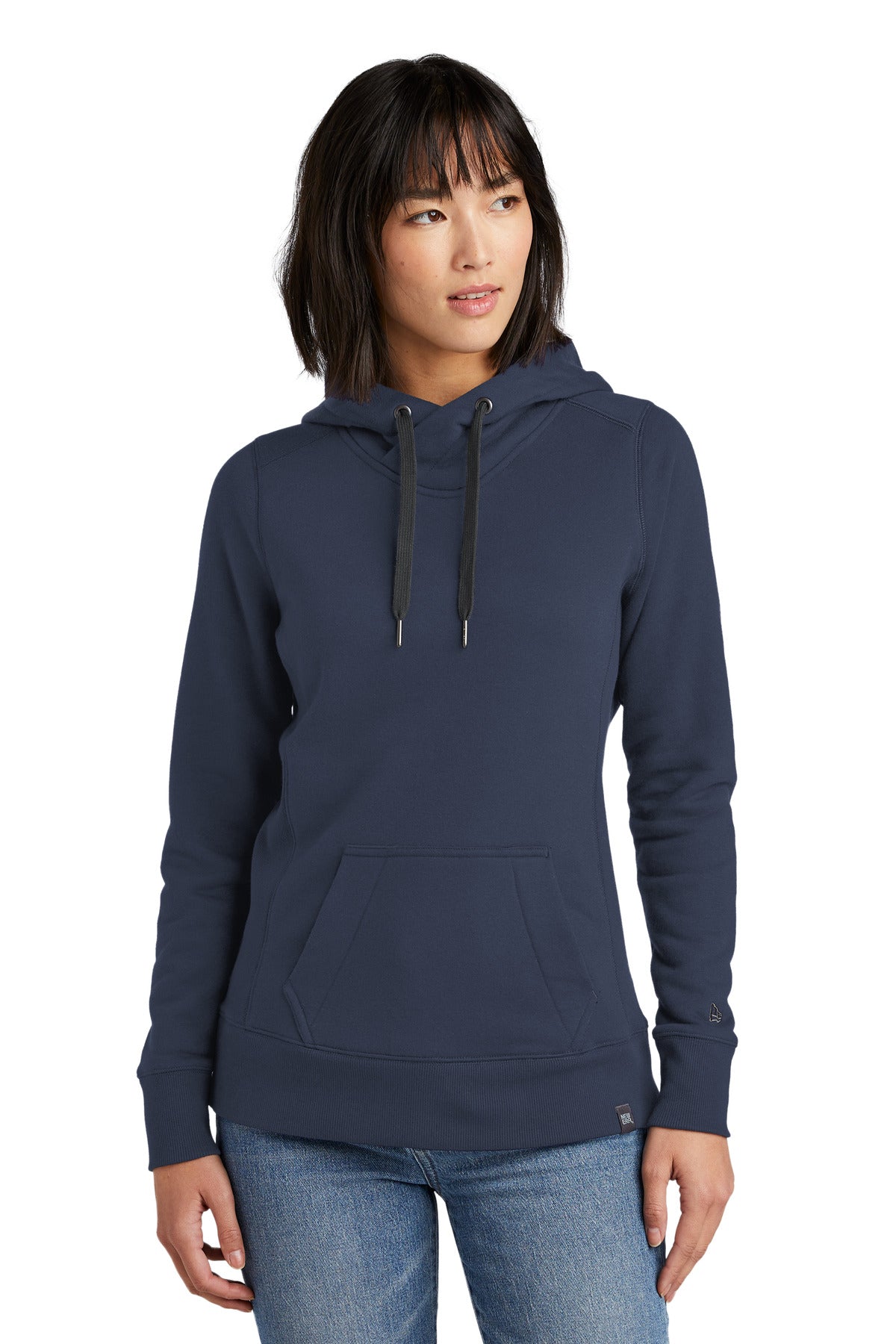 New Era ? Women's French Terry Pullover Hoodie. LNEA500