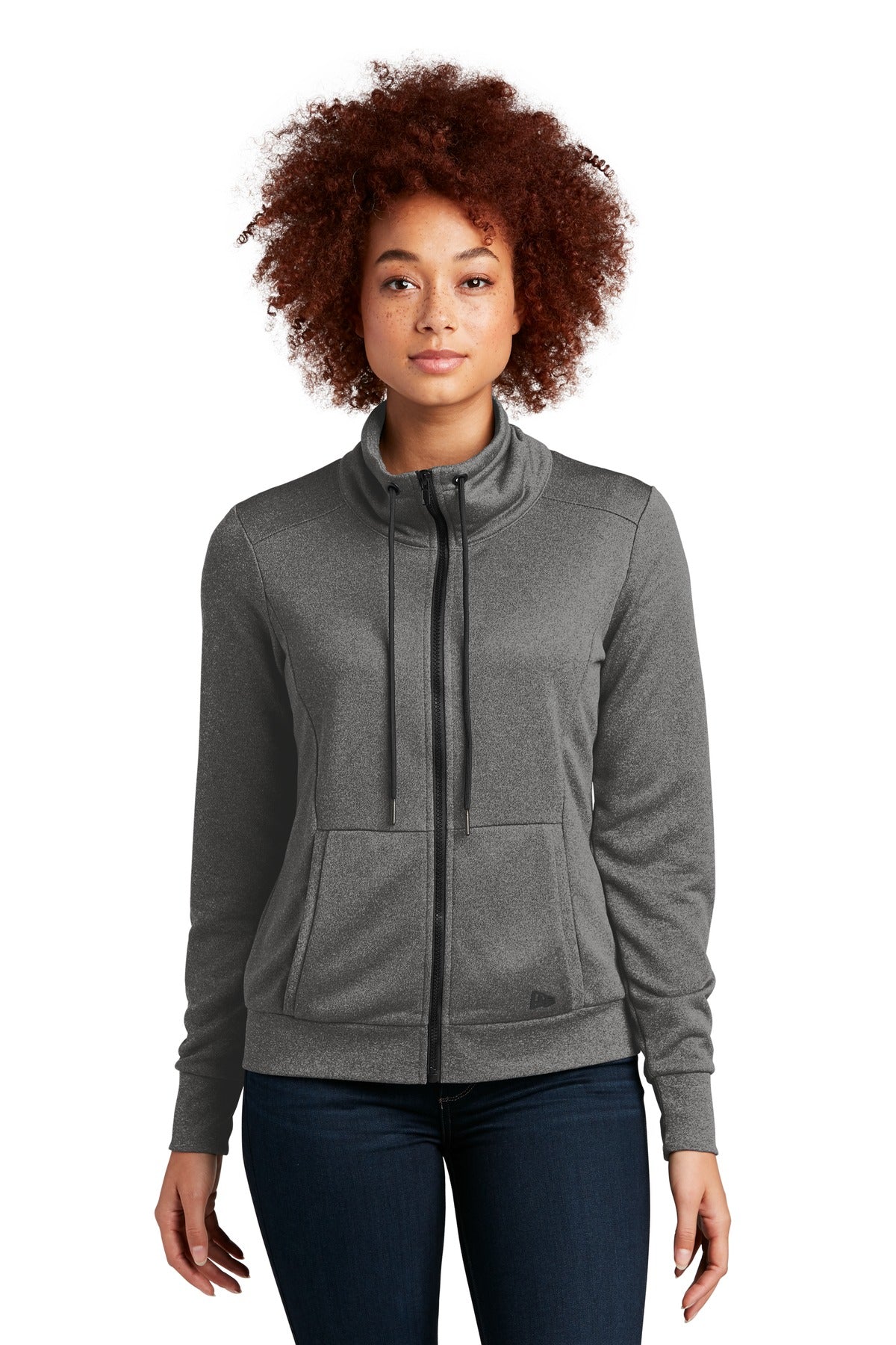 New Era? Women's Performance Terry Full-Zip Cowl LNEA530