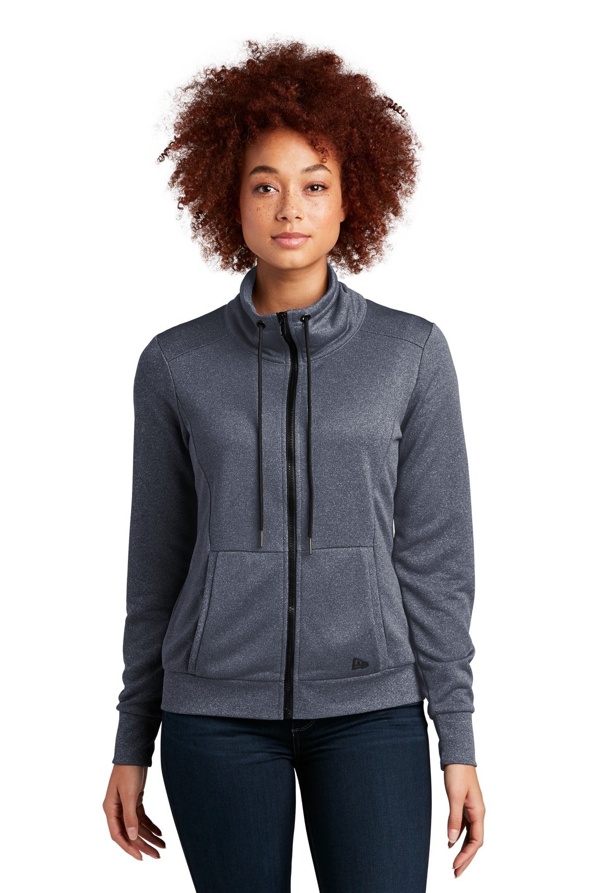 New Era? Women's Performance Terry Full-Zip Cowl LNEA530