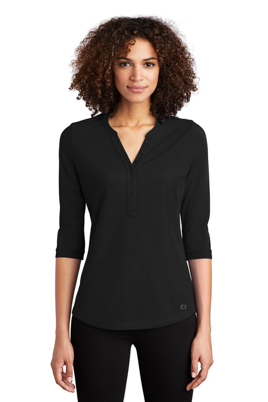 OGIO? Women's Jewel Henley LOG104