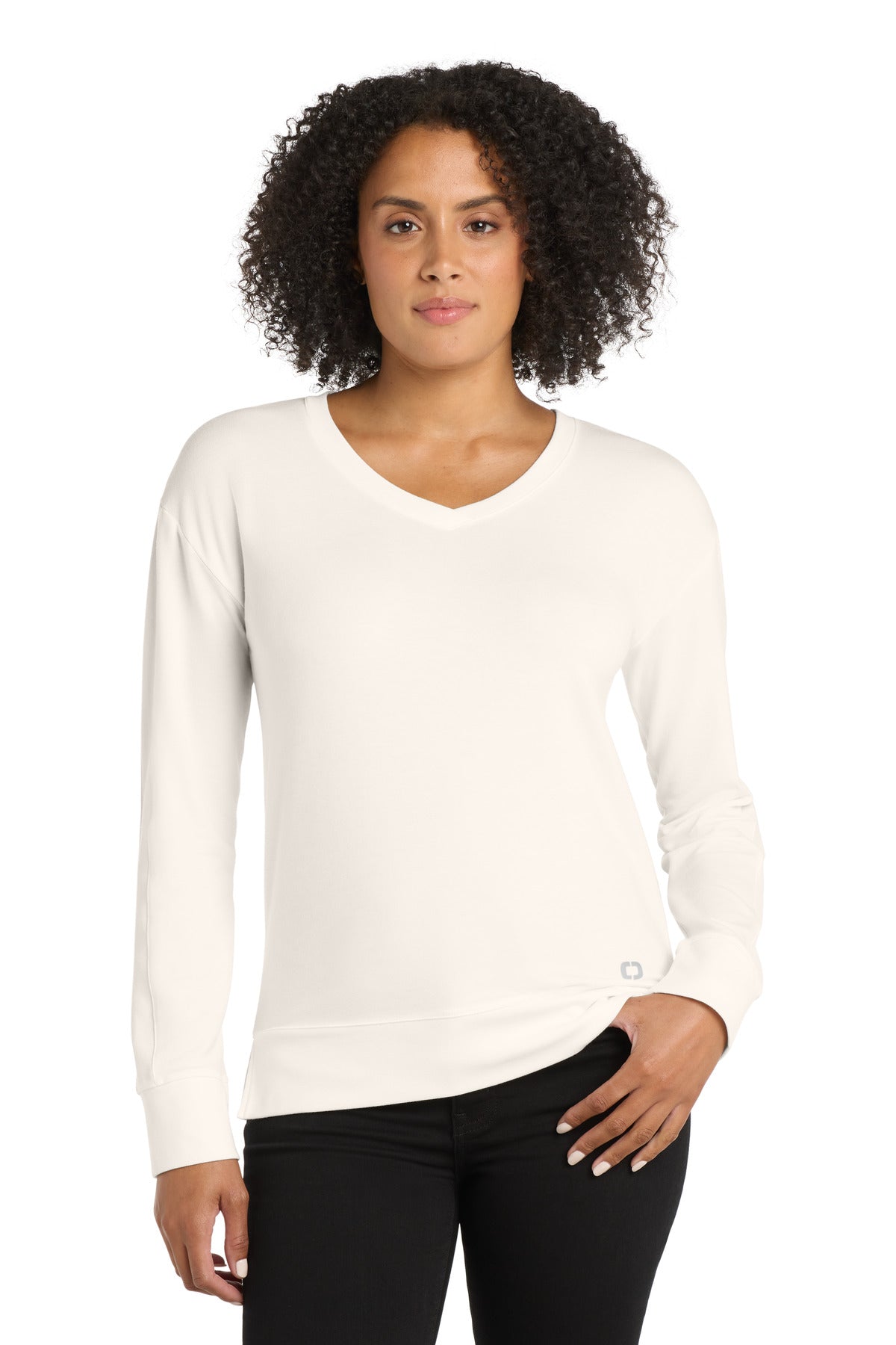 OGIO? Women's Luuma Flex Long Sleeve V-Neck LOG825