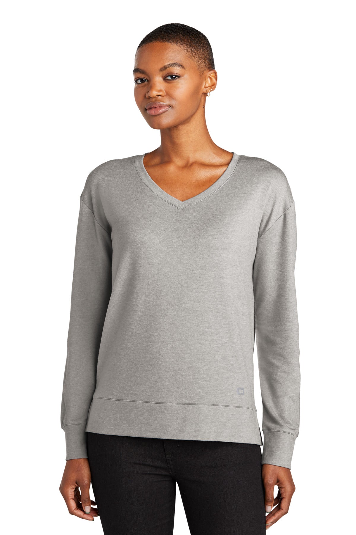 OGIO? Women's Luuma Flex Long Sleeve V-Neck LOG825