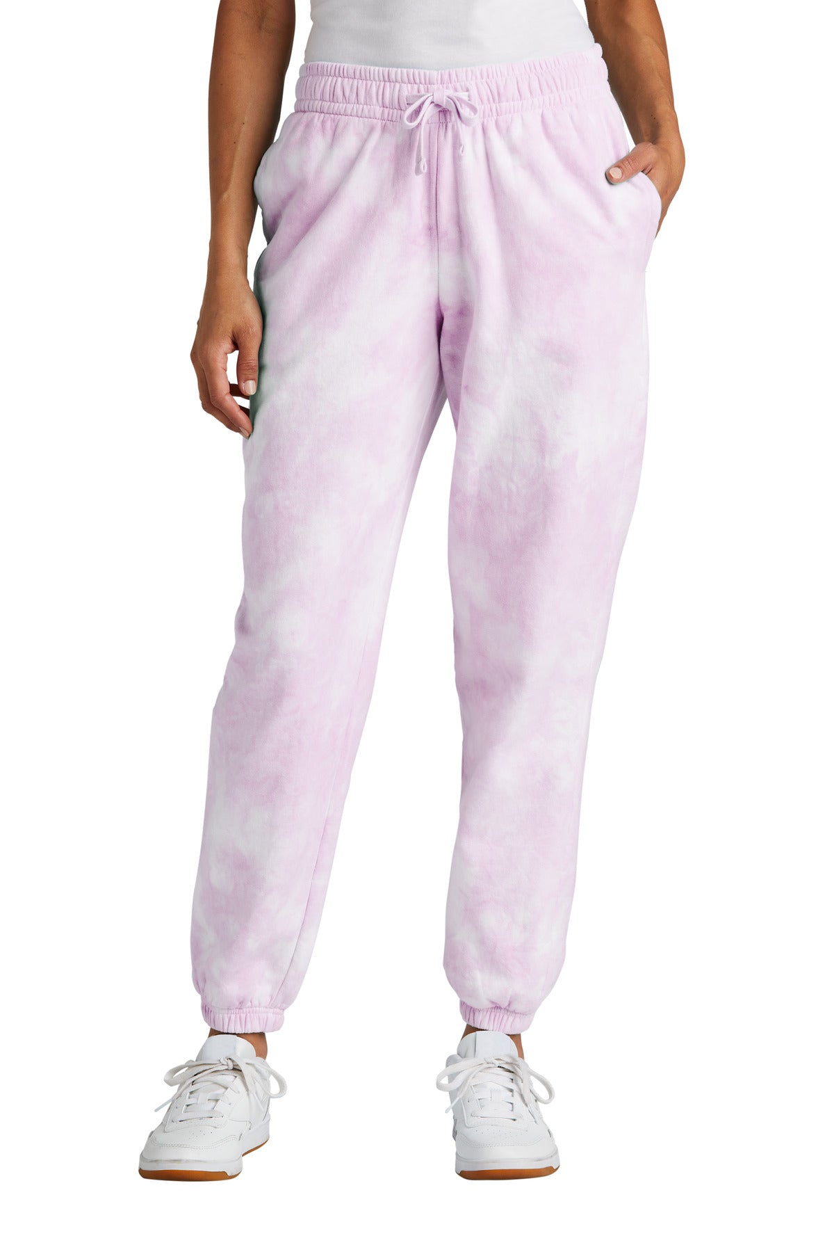 Port & Company? Women's Beach Wash? Cloud Tie-Dye Sweatpant LPC140P