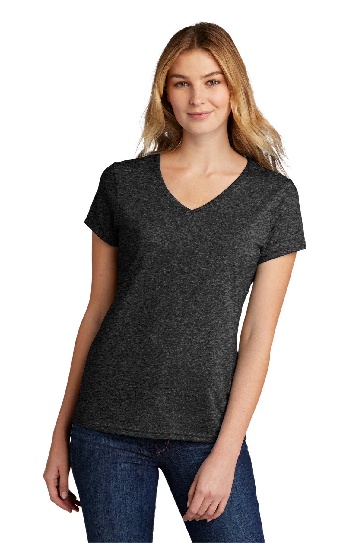 Port & Company ? Women's Tri-Blend V-Neck Tee. LPC330V