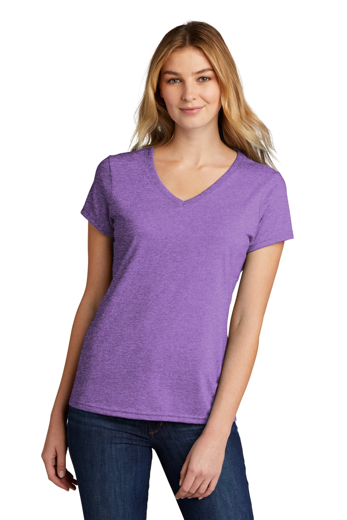 Port & Company ? Women's Tri-Blend V-Neck Tee. LPC330V