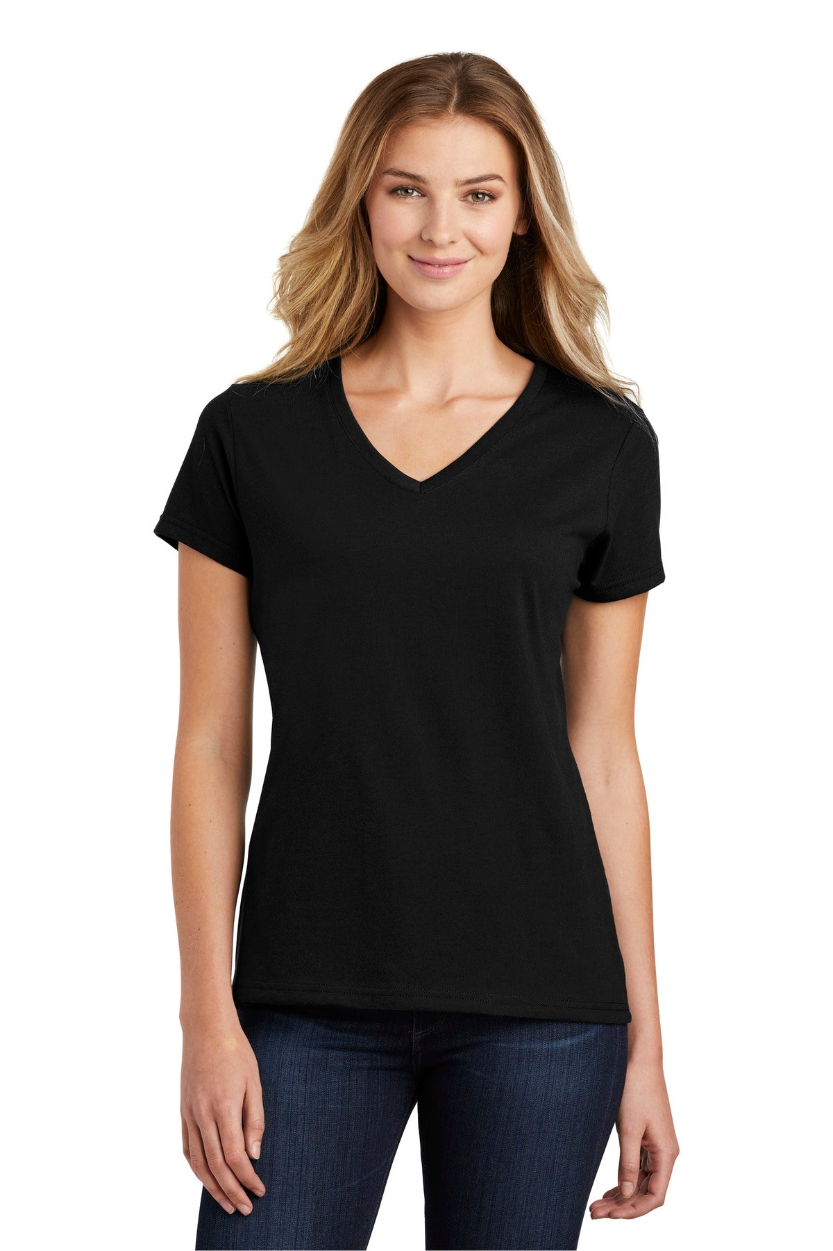 Port & Company ? Women's Fan Favorite ? Blend V-Neck Tee. LPC455V