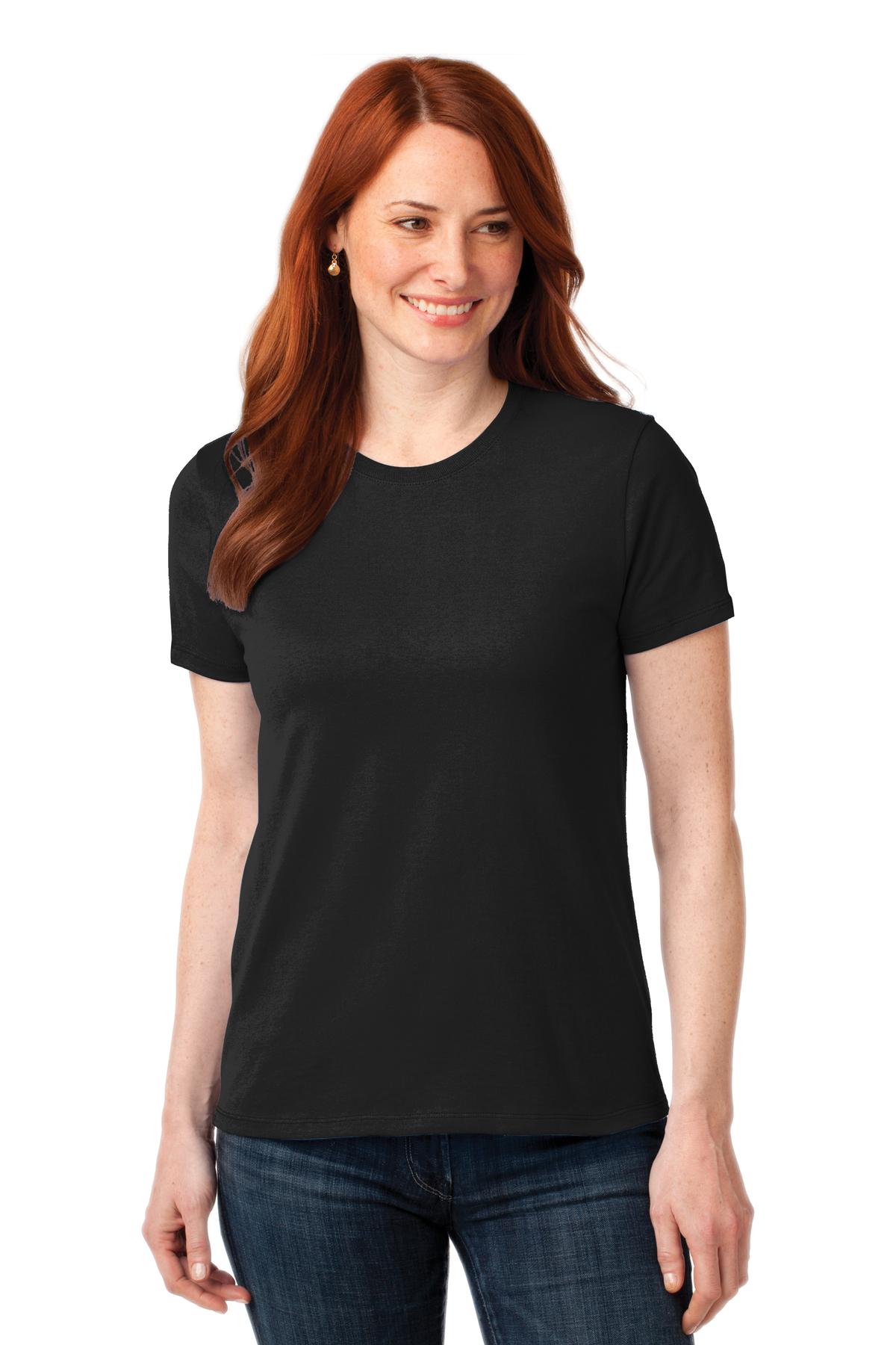 Port & Company? Women's Core Blend Tee. LPC55