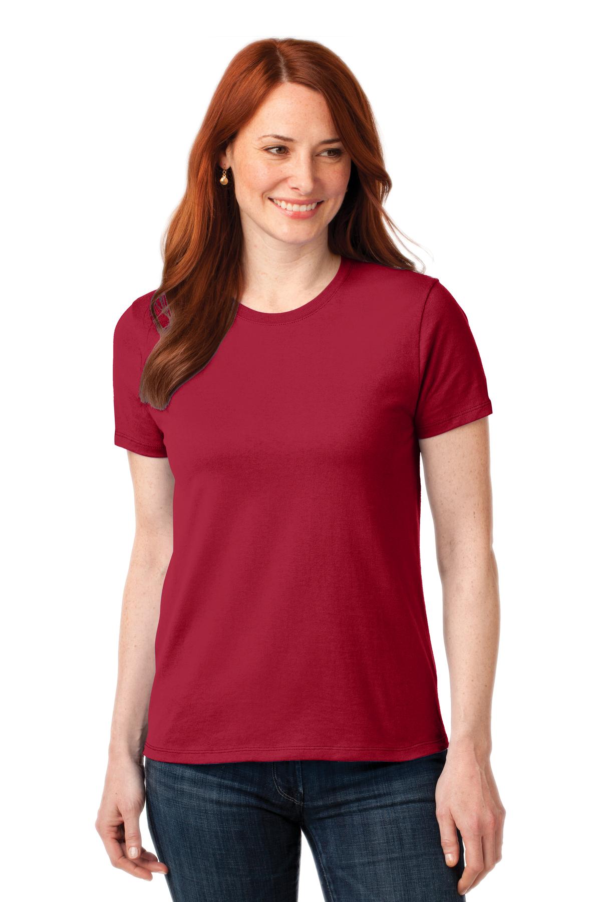 Port & Company? Women's Core Blend Tee. LPC55