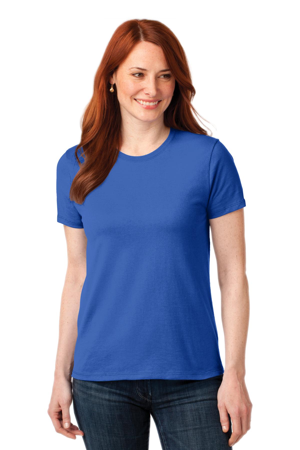 Port & Company? Women's Core Blend Tee. LPC55