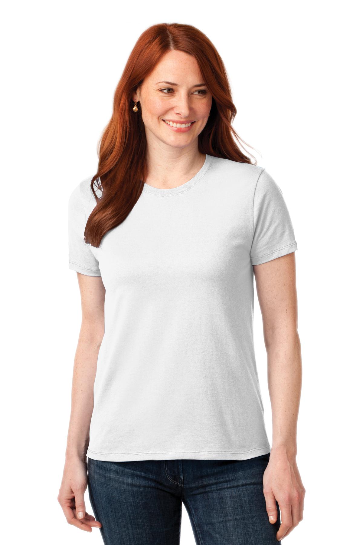 Port & Company? Women's Core Blend Tee. LPC55