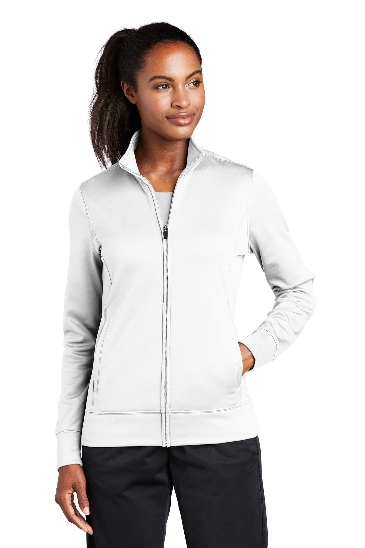 Sport-Tek? Women's Sport-Wick? Fleece Full-Zip Jacket.  LST241