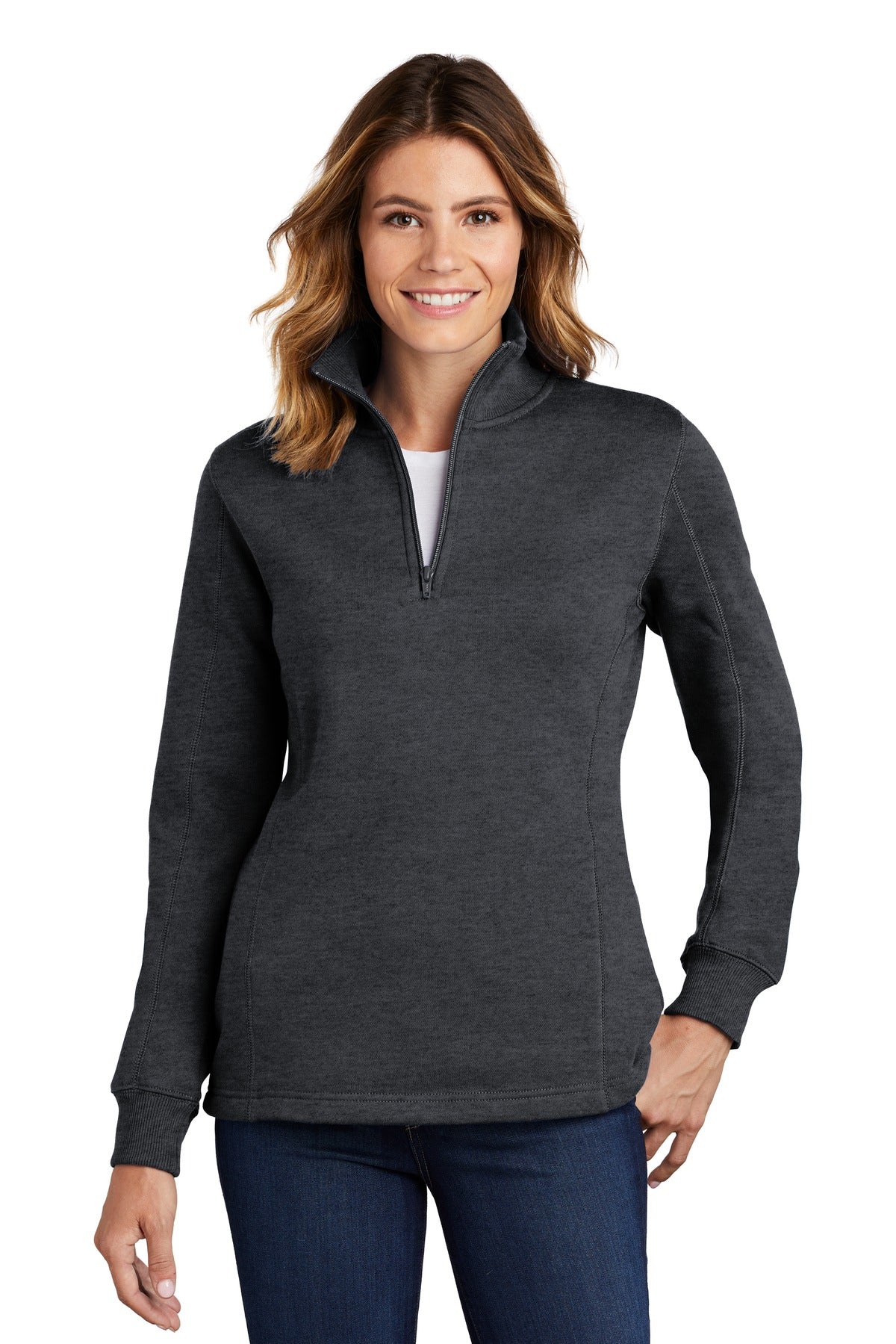 Sport-Tek? Women's 1/4-Zip Sweatshirt. LST253