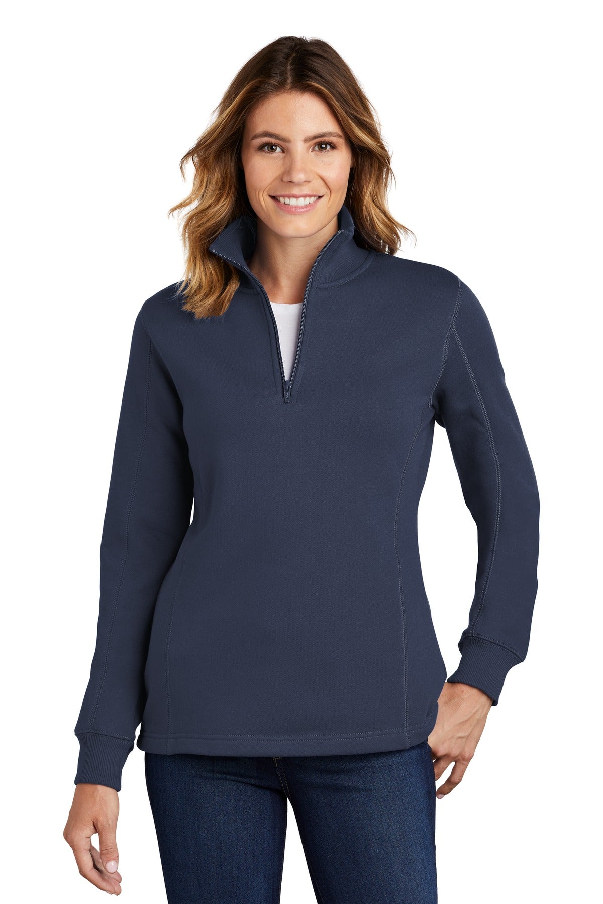 Sport-Tek? Women's 1/4-Zip Sweatshirt. LST253